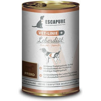 Produktbild von Escapure VET Leberdiät Pferd Nassfutter zur Leberunterstützung 6x400g