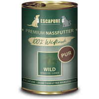 Produktbild von Escapure Wild PUR Katzenfutter Wild Getreidefrei und Hypoallergen 6x400g