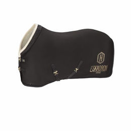 Produktbild von Eskadron Abschwitzdecke Aerial Jersey Black Truffle Heritage Pferdedecke Größe L Schwarz
