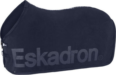 Eskadron Abschwitzdecke Fleece Stamp Blau Größe L – Bild 1 von 1