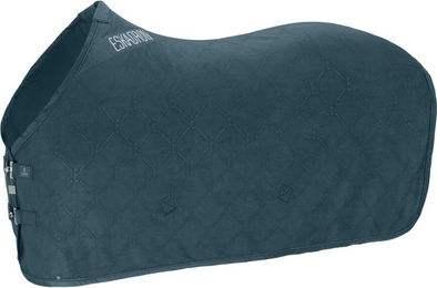 Eskadron Abschwitzdecke Fleece Stamp Classic Sports Blau Größe L – Bild 1 von 4