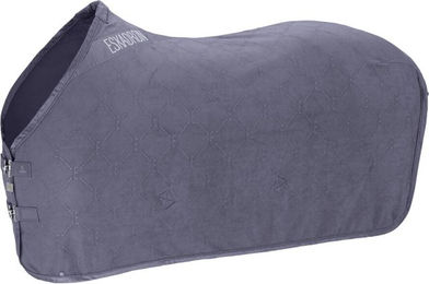 Eskadron Abschwitzdecke Fleece Stamp Classic Sports Pferdedecke Größe S Lila – Bild 1 von 6