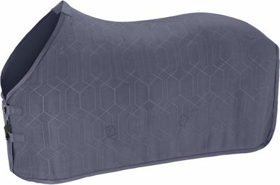 Eskadron Abschwitzdecke Fleece Stamp Platinum Blau – Bild 1 von 1
