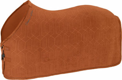 Eskadron Abschwitzdecke Fleece Stamp Platinum Orange – Bild 1 von 2