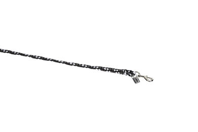 Produktbild von Eskadron Anbindestrick mit ES Karabiner Grau Weiß Schwarz - 2 m