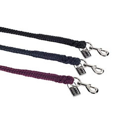 Eskadron BASIC Anbindestrick DURASOFT KH in Schwarz und Lila - 2 m – Bild 1 von 2
