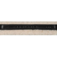 Produktbild von Eskadron Basic Doublepin Evo Wool Halfter für Ponys mit Wolle in Grau und Schwarz