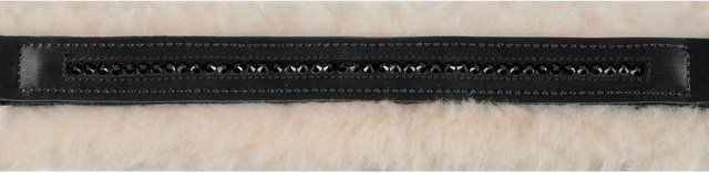 Eskadron Basic Doublepin Evo Wool Halfter für Warmblut mit Wolle in Grau oder Schwarz – Bild 1 von 3