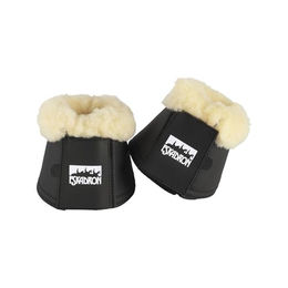 Produktbild von Eskadron BASIC Hufglocken Allround Lambskin Gamaschen Schwarz Größe M