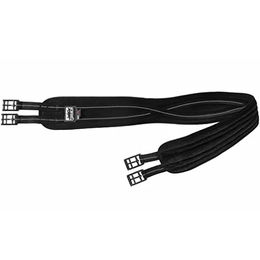 Eskadron Basic Mesh Long Sattelgurt Schwarz – Bild 1 von 2