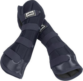 Eskadron Basic Mesh Set Transportgamaschen für Pferde in Blau Größe Pony – Bild 1 von 3