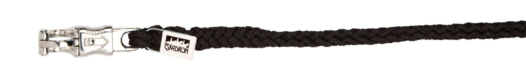 Eskadron Basic Regular Anbindestrick mit Panikhaken Schwarz - 2 m – Bild 1 von 3