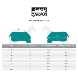 Eskadron Basic Stalldecke Zeta FauxFur in Schwarz Größe M aus Oxford-Gewebe – Bild 1 von 2
