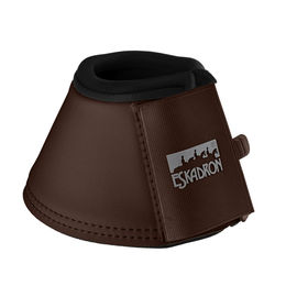 Eskadron Basics Allround Hufglocken Gamaschen aus Kunstleder Braun XXL – Bild 1 von 4
