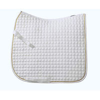 Produktbild von Eskadron Basics Cotton Schabracke Baumwolle Gold Weiß Pony
