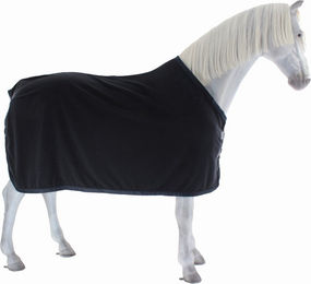 Eskadron Basics Fleece Abschwitzdecke für Pferde Blau Grösse M – Bild 1 von 4