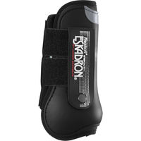 Produktbild von Eskadron Basics Flexisoft Cross Country Gamaschen vorne Schwarz mit TPR