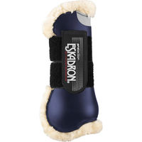 Produktbild von Eskadron Basics Flexisoft Fauxfur Gamaschen vorne Weiß