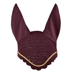Eskadron Basics Fliegenmütze Pony aus Baumwolle Gold Schwarz – Bild 1 von 2