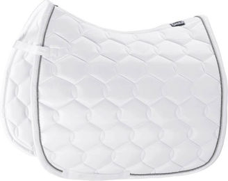Eskadron Basics Glossy Wave Contrast Schabracke für Dressur in BlackBerry – Bild 1 von 3