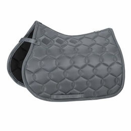 Eskadron Basics Glossy Wave Schabracke für Pferde in Blau und Grau – Bild 1 von 2