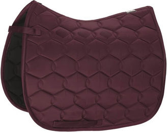 Eskadron Basics Glossy Wave Schabracke für Ponys in Schwarz und Rosa – Bild 1 von 3