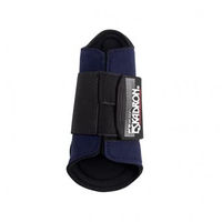 Produktbild von Eskadron Basics PikosoftBoots Gamaschen hinten aus Kunstleder Blau Größe L für Pferde