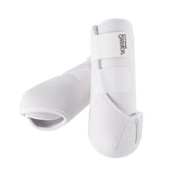 Produktbild von Eskadron Basics PRO Dressur Gamaschen vorne für Warmblut in Weiß