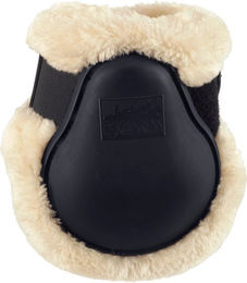Eskadron Basics Protection Fauxfur Streichkappen Weiß mit TPR – Bild 1 von 2