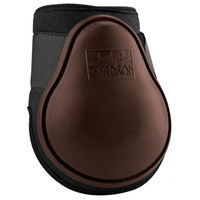 Produktbild von Eskadron Basics Protection Gamaschen aus Neopren für Warmblut in Braun und Weiß