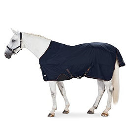 Eskadron Basics Regendecke Alpha 50 Weidedecke Blau 145cm – Bild 1 von 2