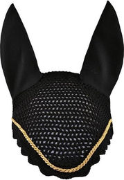 Eskadron Basics Regular Gold Fliegenmütze aus Baumwolle für Warmblut Pferde – Bild 1 von 2