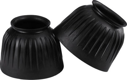 Produktbild von Eskadron Basics Rubber Round Hufglocken Gummi Schwarz Größe S