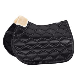 Eskadron Basics Satin Schabracke für Vollblut in Schwarz – Bild 1 von 6