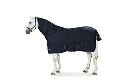 Eskadron Basics Weidedecke Omega mit Nackenrolle und Fleecelining Blau 140cm-6´3ft – Bild 1 von 3