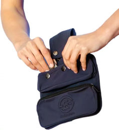 Eskadron Bauchtasche aus Polyester in Blau 10x21 cm Unisex – Bild 1 von 1