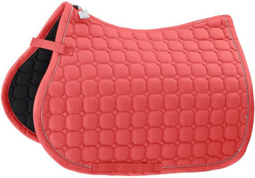 Eskadron Classic Sports 25 Cotton Schabracke aus Baumwolle für Warmblut in Rosa und Rot – Bild 1 von 3