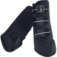 Produktbild von Eskadron Classic Sports 25 Pro Dressage Hinterbeingamaschen aus Neopren für Warmblut in Dusty Olive