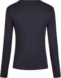 Eskadron Classic Sports 26 Rib Longsleeve Reitshirt Damen Blau Baumwolle Größe M – Bild 1 von 8