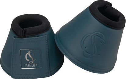 Eskadron Classic Sports 26 Sprungglocken aus Neopren in Softslate Grau Blau – Bild 1 von 3