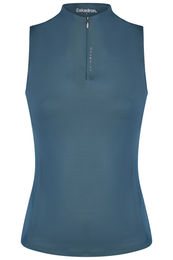 Eskadron Classic Sports 26 Tank Half-Zip Reitshirt Damen Sommer Petrol Blau – Bild 1 von 11