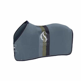 Produktbild von Eskadron Classic Sports Abschwitzdecke Fleece Stripe Blau 125 cm