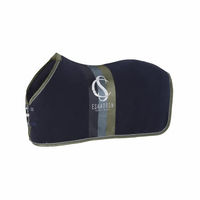 Produktbild von Eskadron Classic Sports Abschwitzdecke Fleece Stripe Blau 135 cm