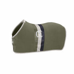 Produktbild von Eskadron Classic Sports Abschwitzdecke Fleece Stripe Grün 145 cm
