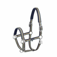 Produktbild von Eskadron Classic Sports Halfter Double Pin Nylonhalfter Blau Silber