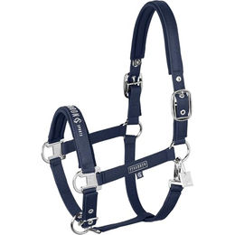 Eskadron Classic Sports Halfter Sparkle Double Pin Blau Silber für Warmblut – Bild 1 von 8