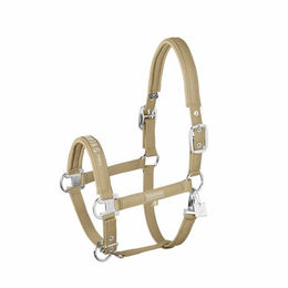 Eskadron Classic Sports Pony Stallhalfter Sparkle Double Pin in Silber und Beige aus Polyester – Bild 1 von 2