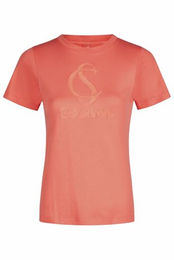 Eskadron Classic Sports Reitshirt Damen aus Baumwolle Größe M Coral Blossom – Bild 1 von 2