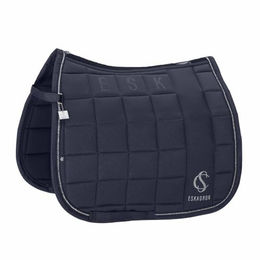 Eskadron Classic Sports Schabracke Big Square Sparkle Blau – Bild 1 von 3