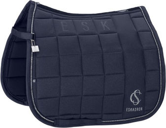 Eskadron Classic Sports Schabracke Big Square Sparkle Blau für Pony – Bild 1 von 4